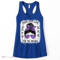 Domestic Violence Awareness Stop End Domestic Violence Women's Tank Top thumb 0