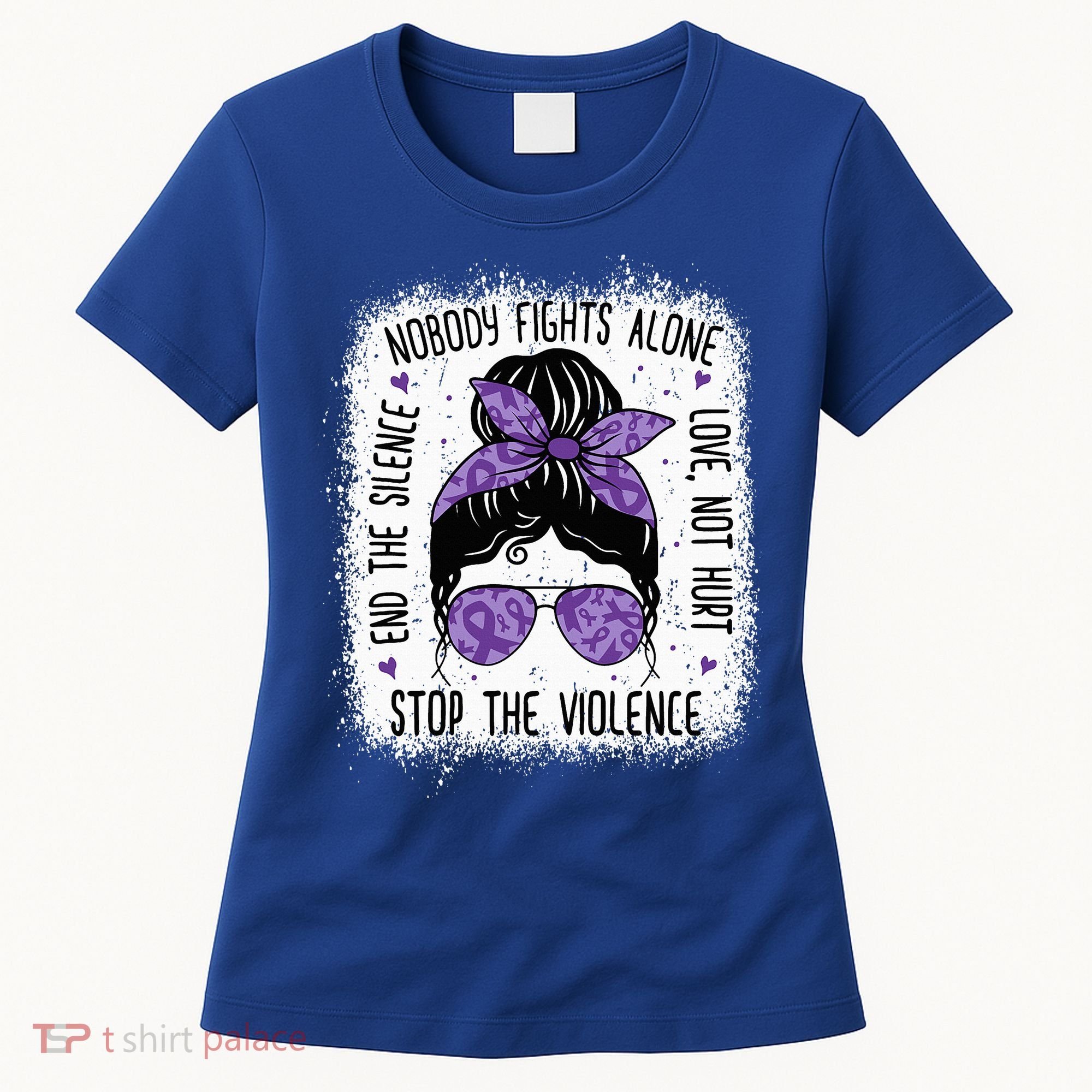 Domestic Violence Awareness Stop End Domestic Violence Women's T-Shirt