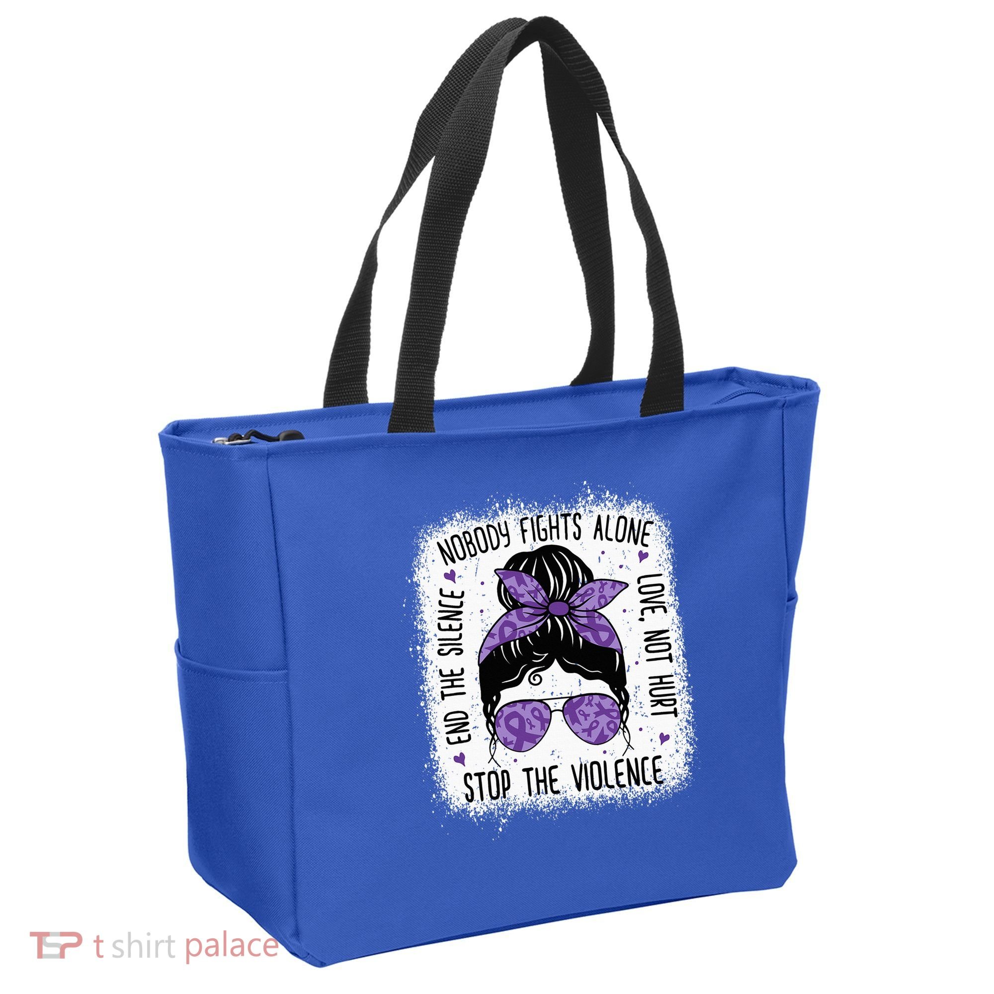 Domestic Violence Awareness Stop End Domestic Violence Tote Bag