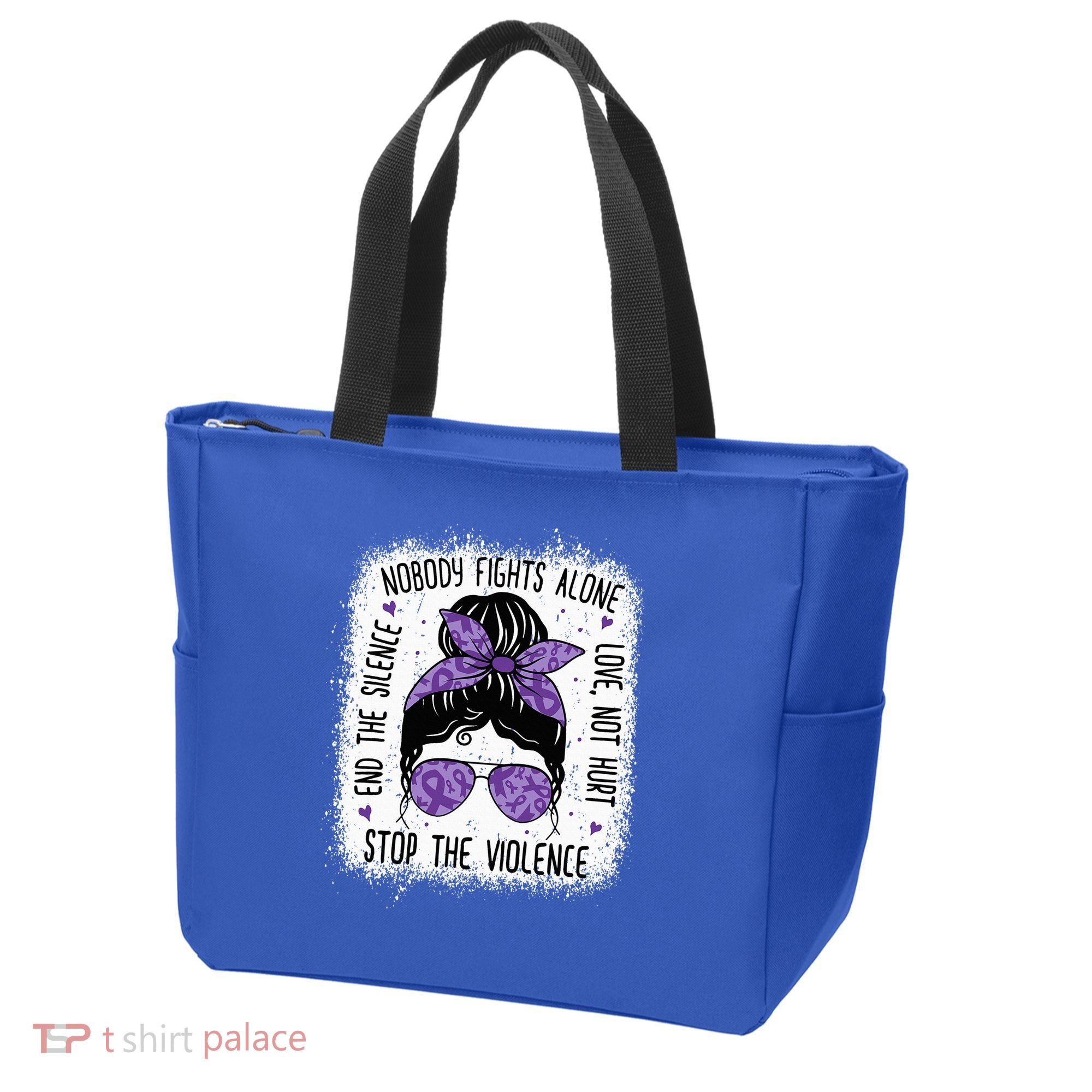 Domestic Violence Awareness Stop End Domestic Violence Tote Bag