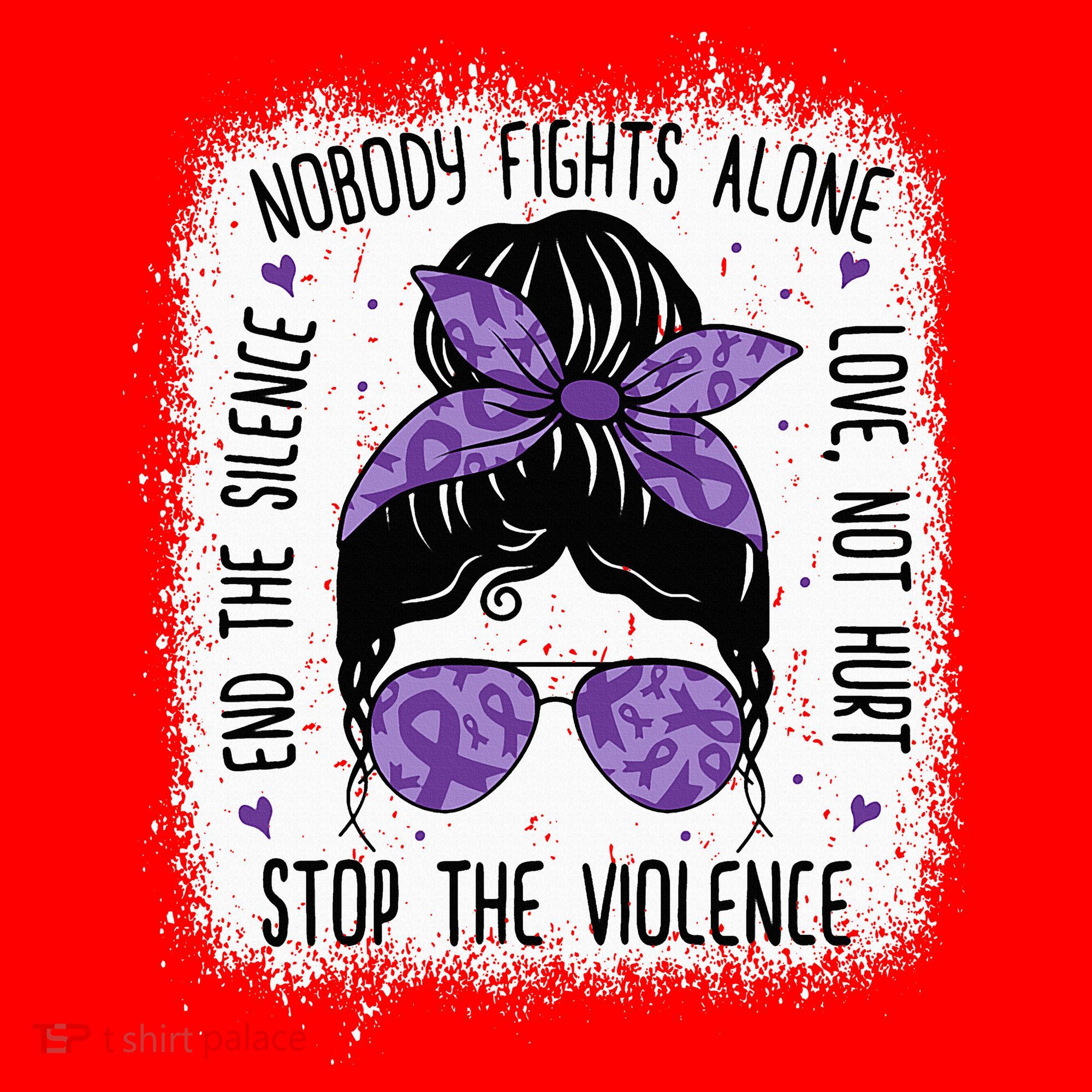 Domestic Violence Awareness Stop End Domestic Violence Santa Hat