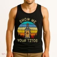 Drinking Vodka Alcohol Lover Show Me Your Tank Top thumb 3