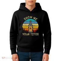 Drinking Vodka Alcohol Lover Show Me Your Kids Hoodie thumb 4