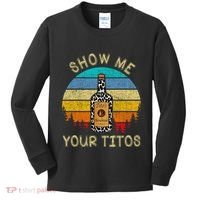 Drinking Vodka Alcohol Lover Show Me Your Kids Long Sleeve Shirt thumb 0