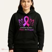 Domestic Violence Breast Cancer Awareness Month Ribbon Hoodie thumb 5