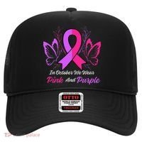 Domestic Violence Breast Cancer Awareness Month Ribbon Hat thumb 0