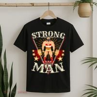 Deadlift Vintage Circus Strongman Costume T-Shirt thumb 2