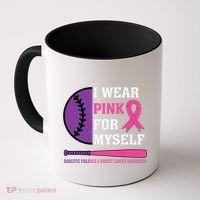Domestic Violence & Cancer Awareness Coffee Mug thumb 0