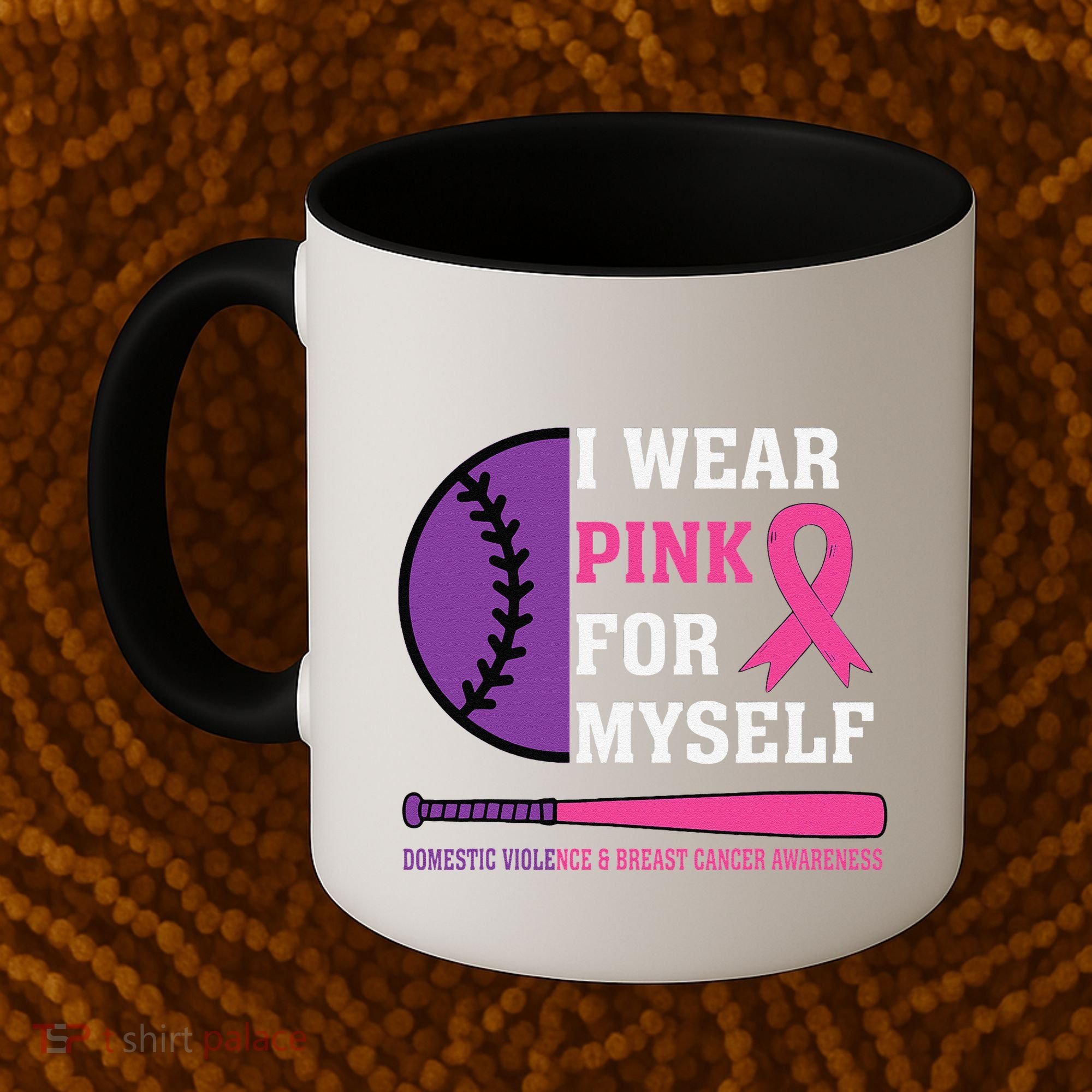 Domestic Violence & Cancer Awareness Coffee Mug