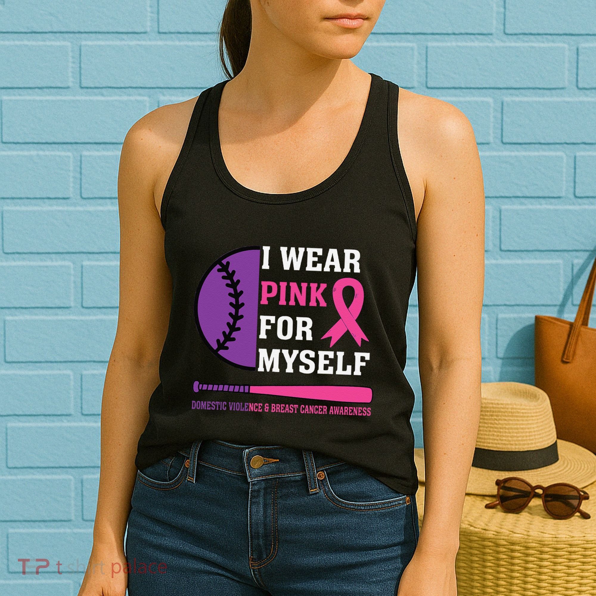 Domestic Violence & Cancer Awareness Women's Tank Top