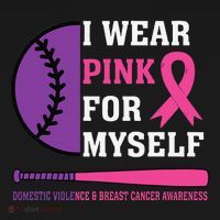 Domestic Violence & Cancer Awareness Baby Bodysuit thumb 2