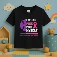 Domestic Violence & Cancer Awareness Toddler T-Shirt thumb 3