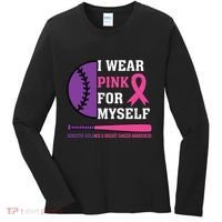 Domestic Violence & Cancer Awareness Women's Long Sleeve Shirt thumb 0