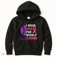 Domestic Violence & Cancer Awareness Kids Hoodie thumb 0