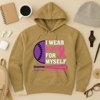 Domestic Violence & Cancer Awareness Hoodie thumb 3