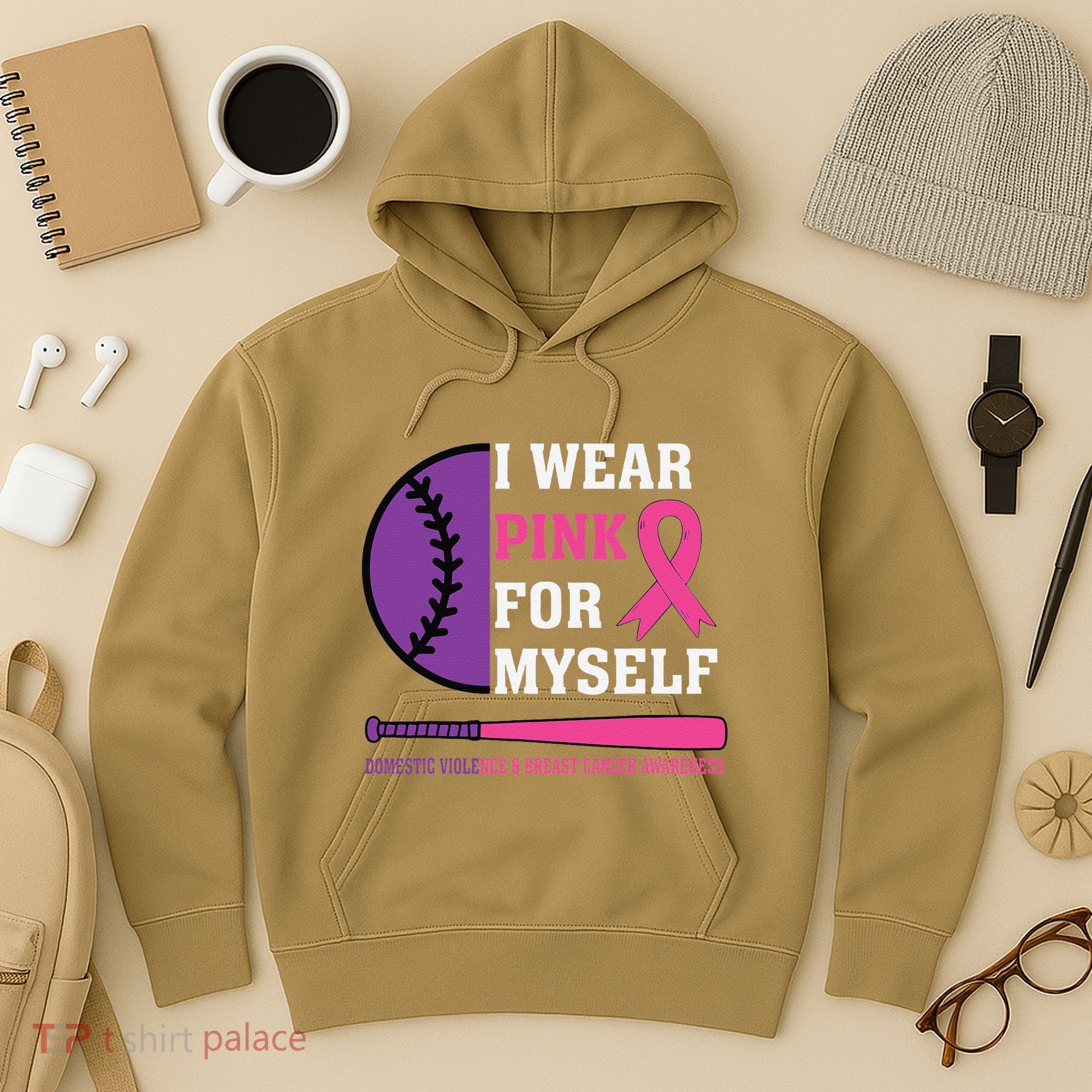 Domestic Violence & Cancer Awareness Hoodie
