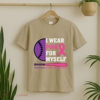 Domestic Violence & Cancer Awareness T-Shirt thumb 2