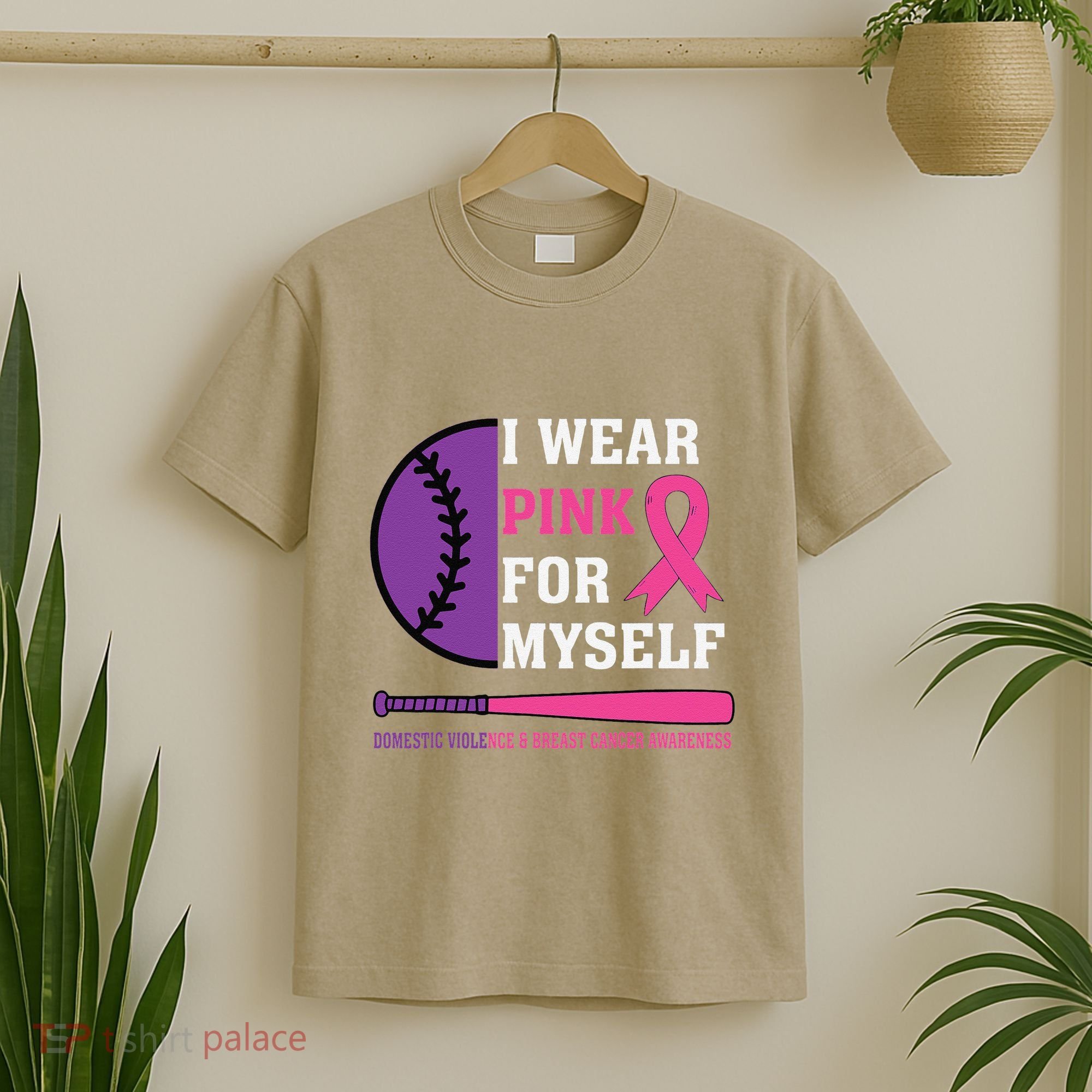 Domestic Violence & Cancer Awareness T-Shirt