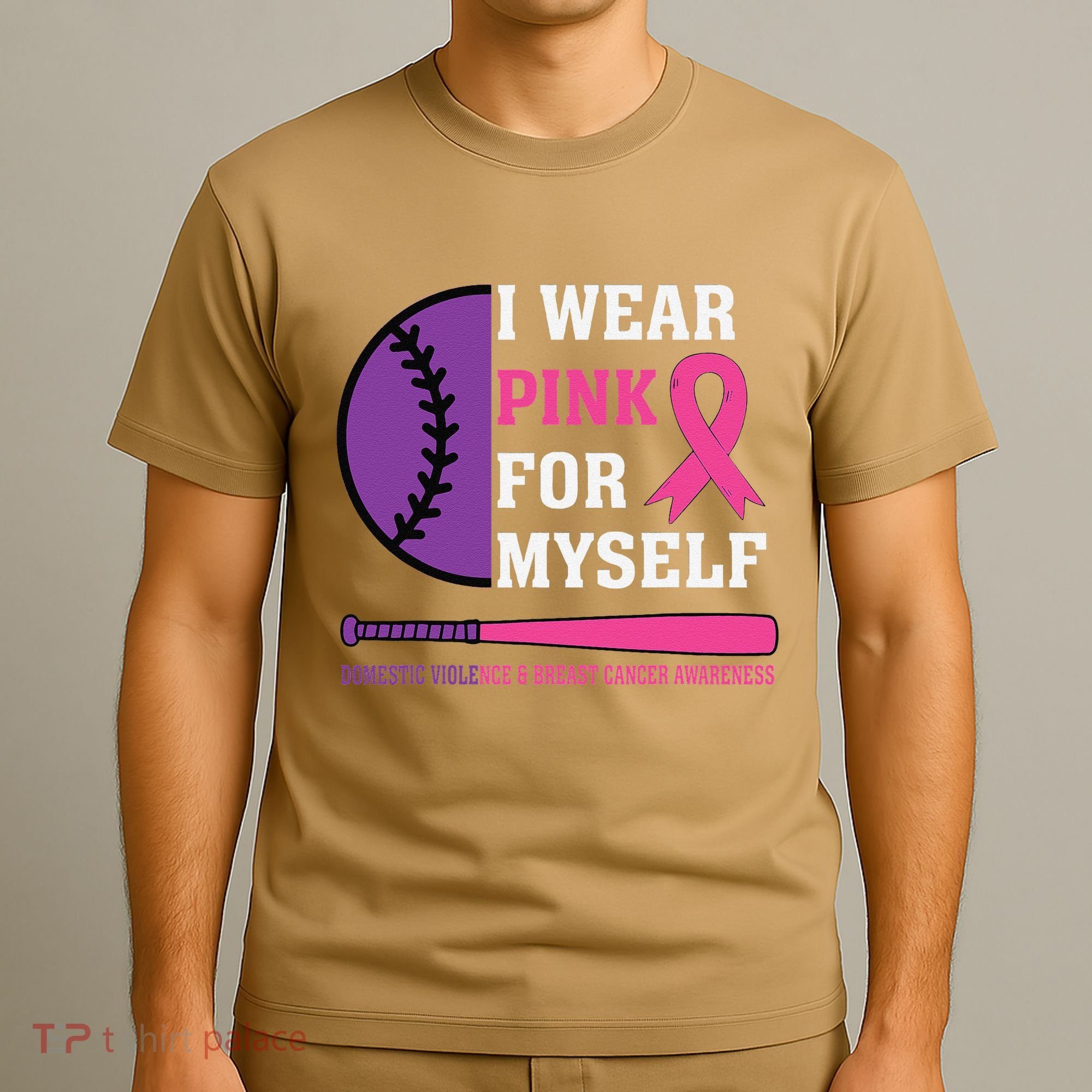 Domestic Violence & Cancer Awareness T-Shirt