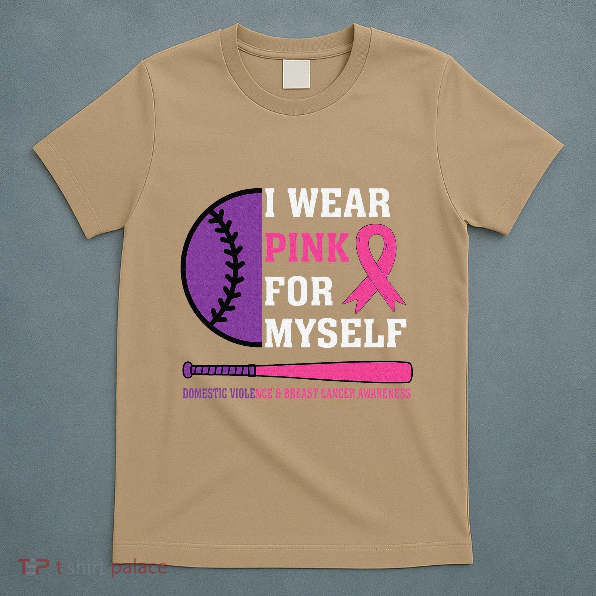 Domestic Violence & Cancer Awareness T-Shirt