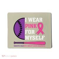 Domestic Violence & Cancer Awareness Mousepad thumb 0