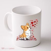 Dog Valentine Cute Corgi ValentineS Day Coffee Mug thumb 0
