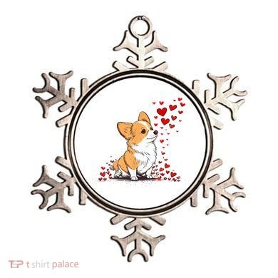 Dog Valentine Cute Corgi ValentineS Day Ornament