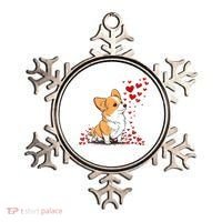 Dog Valentine Cute Corgi ValentineS Day Ornament thumb 0