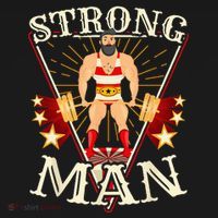 Deadlift Vintage Circus Strongman Costume T-Shirt thumb 7