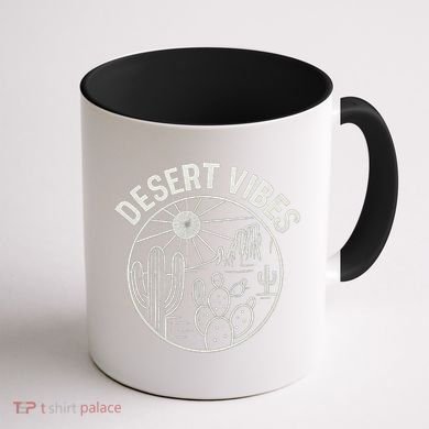 Desert Vibes Coffee Mug back