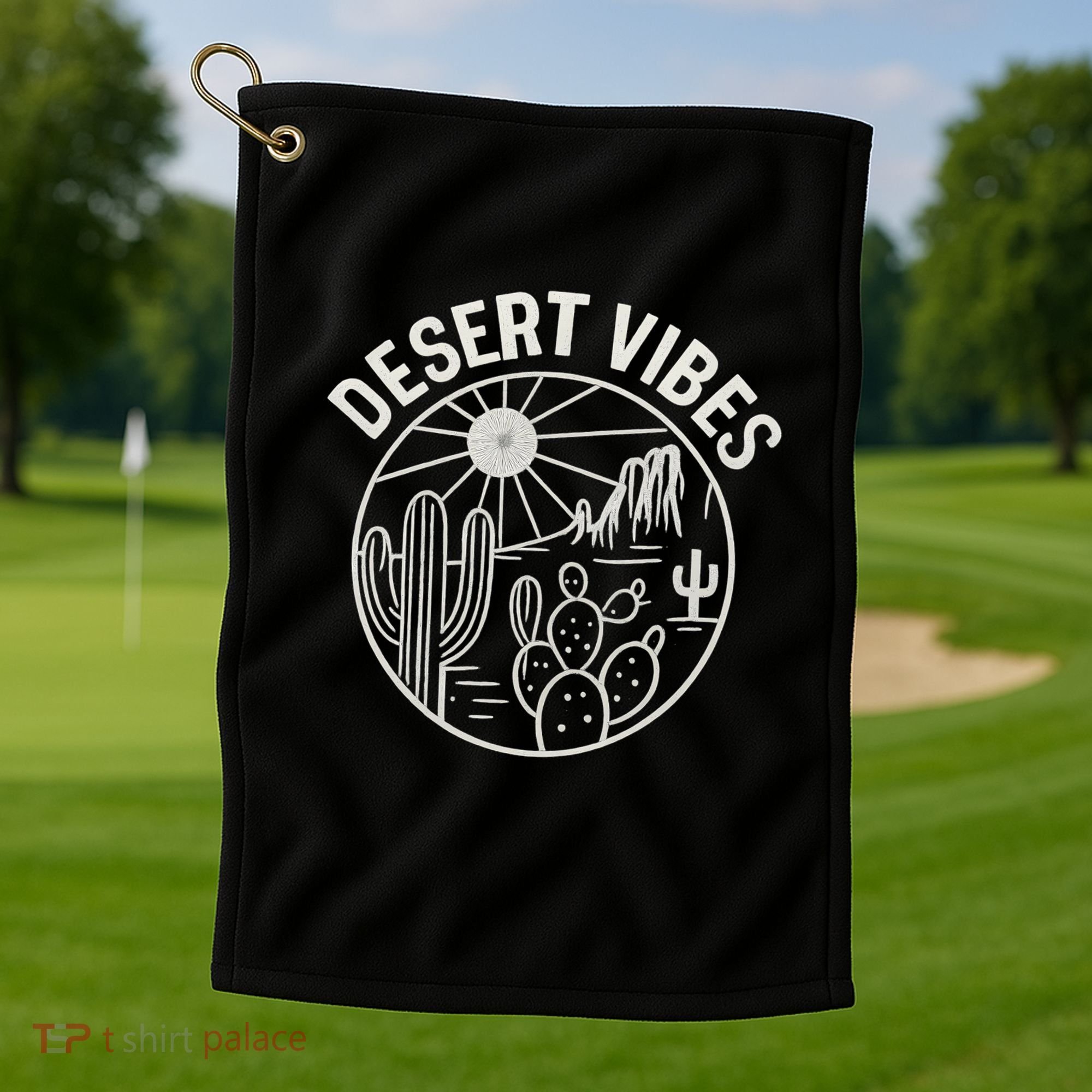 Desert Vibes Golf Towel