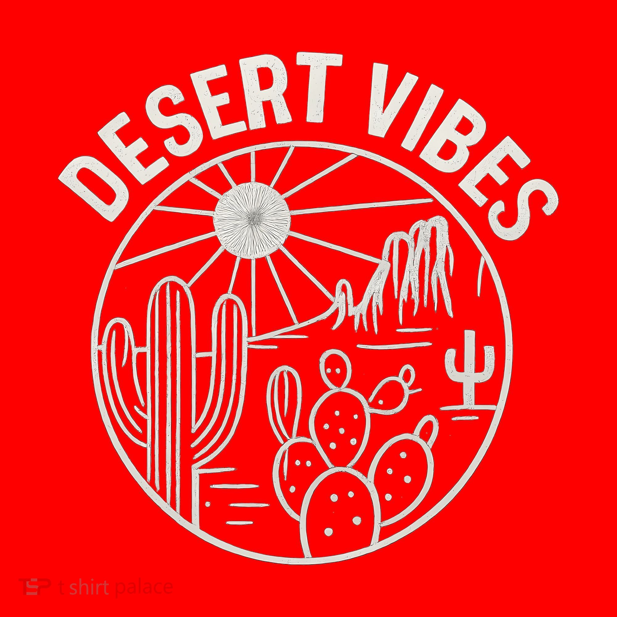 Desert Vibes Santa Hat