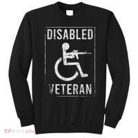 Disabled Veteran Dad Grandpa Veteran Disabled But Deadly Sweatshirt thumb 0