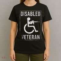 Disabled Veteran Dad Grandpa Veteran Disabled But Deadly T-Shirt thumb 4