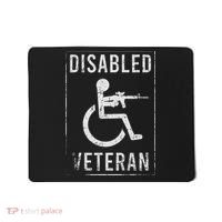 Disabled Veteran Dad Grandpa Veteran Disabled But Deadly Mousepad thumb 0