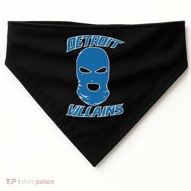 Detroit Villians USA-Made Doggie Bandana