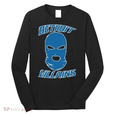 Detroit Villians Long Sleeve Shirt