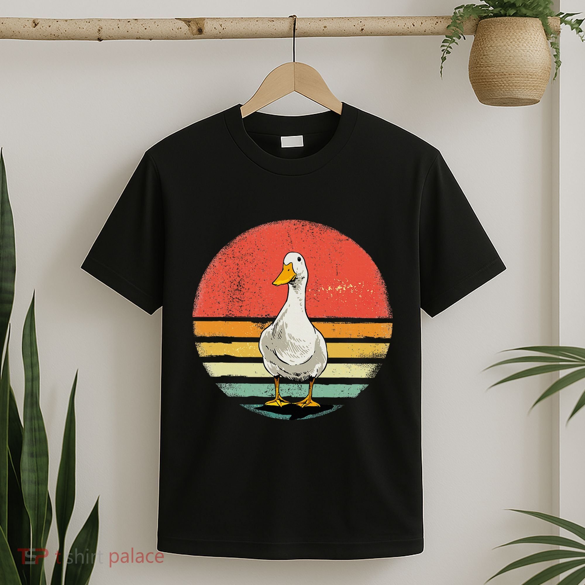 Duck Vintage Duck Farm Animal T-Shirt