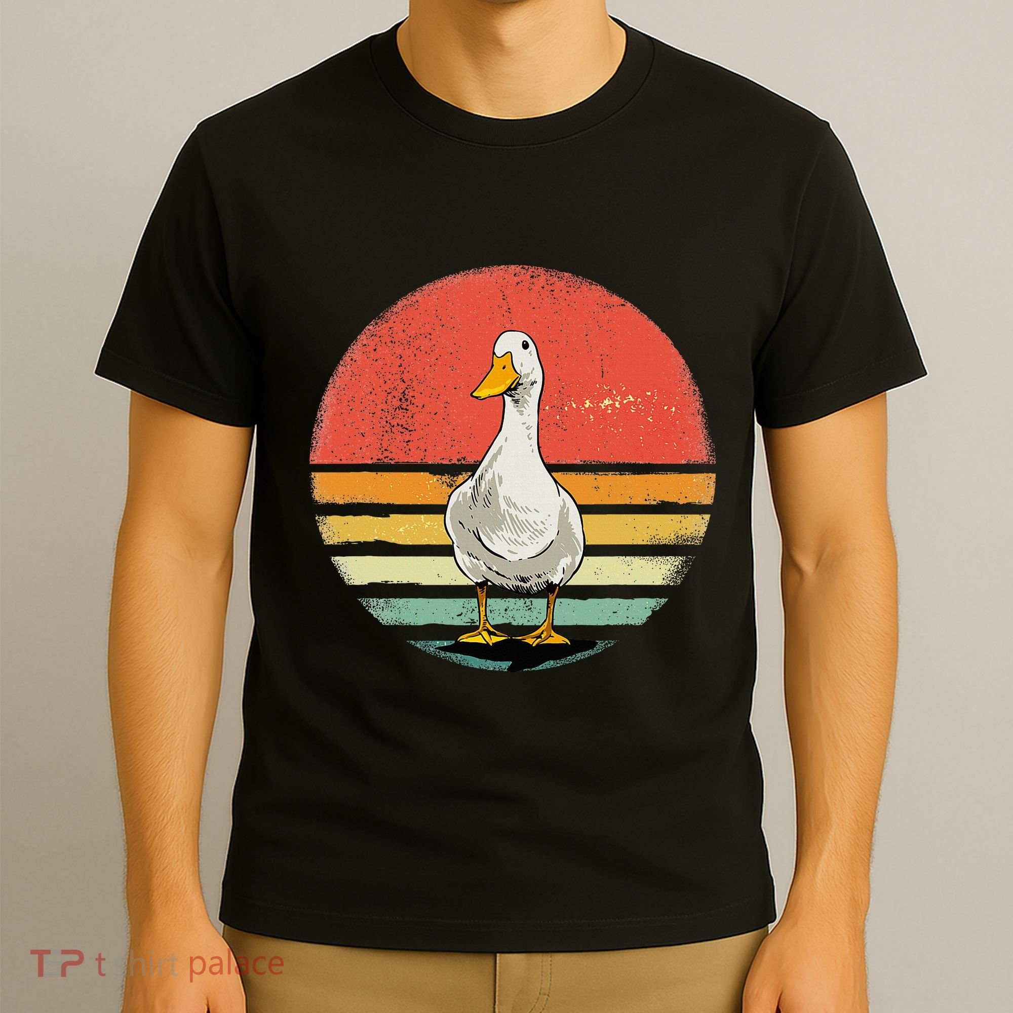 Duck Vintage Duck Farm Animal T-Shirt