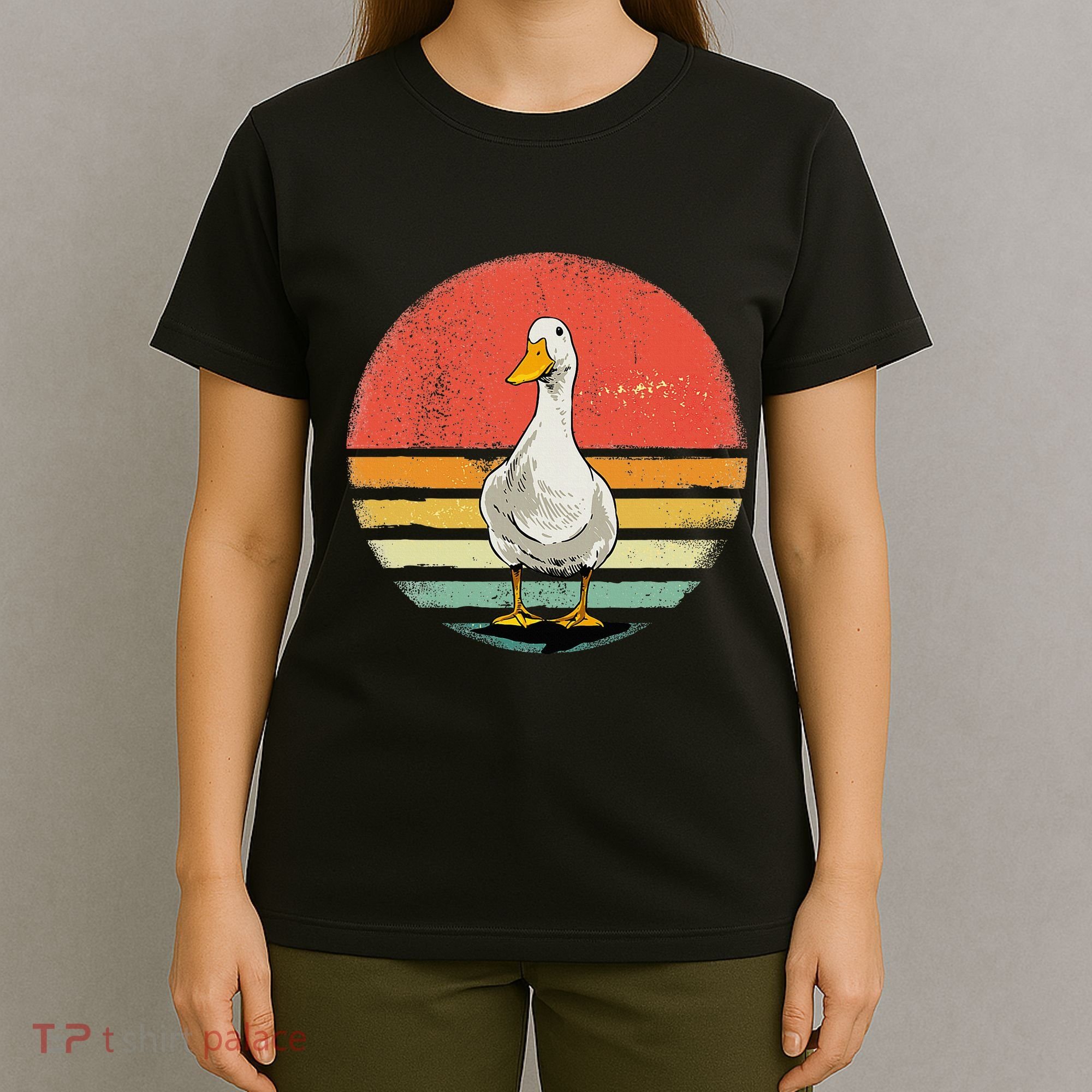 Duck Vintage Duck Farm Animal T-Shirt