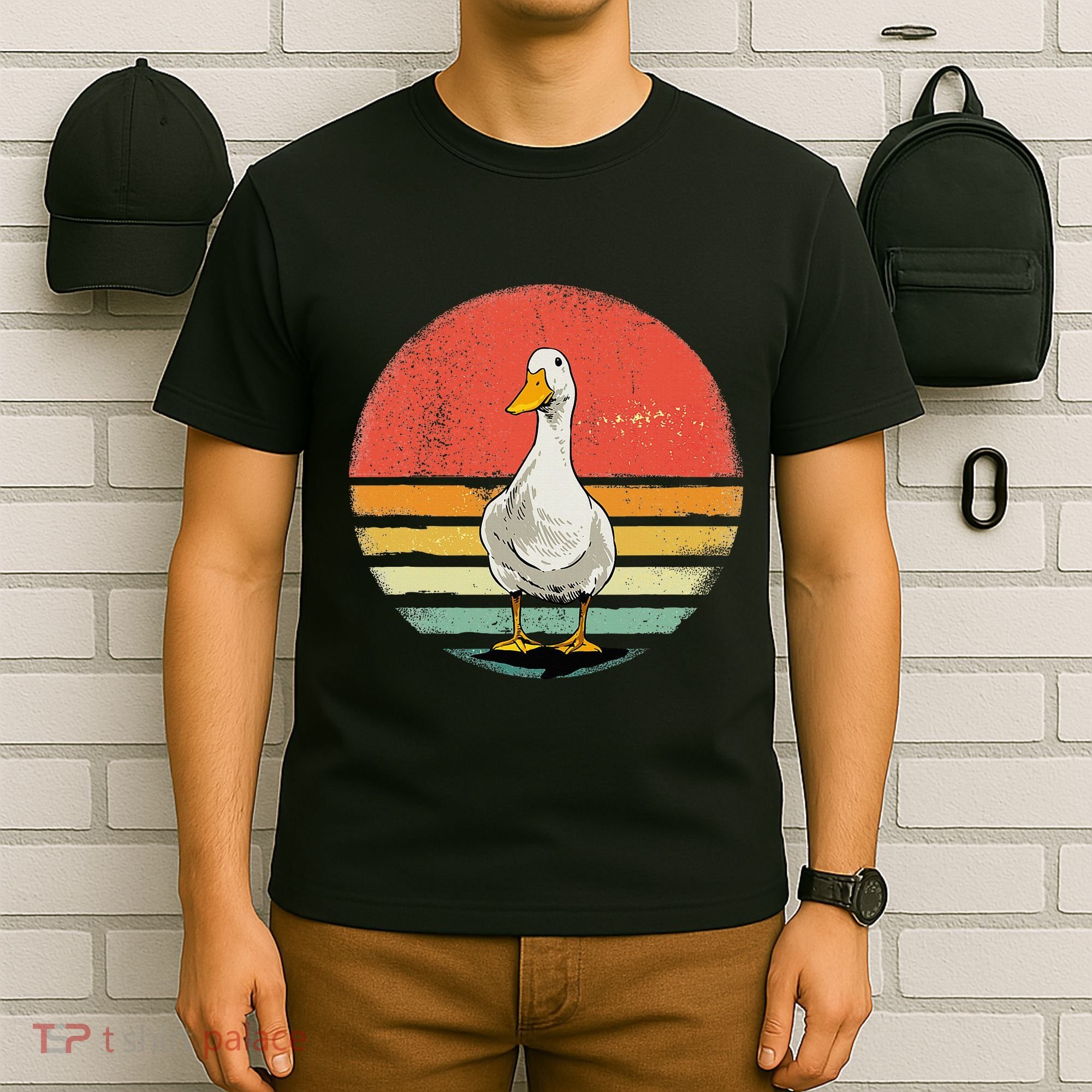 Duck Vintage Duck Farm Animal T-Shirt