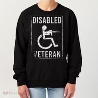 Disabled Veteran Dad Grandpa Women's Sweatshirt thumb 0