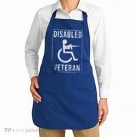 Disabled Veteran Dad Grandpa Apron thumb 2