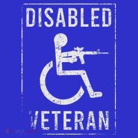 Disabled Veteran Dad Grandpa Apron thumb 3