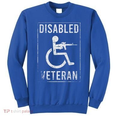 Disabled Veteran Dad Grandpa Sweatshirt