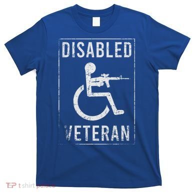 Disabled Veteran Dad Grandpa T-Shirt
