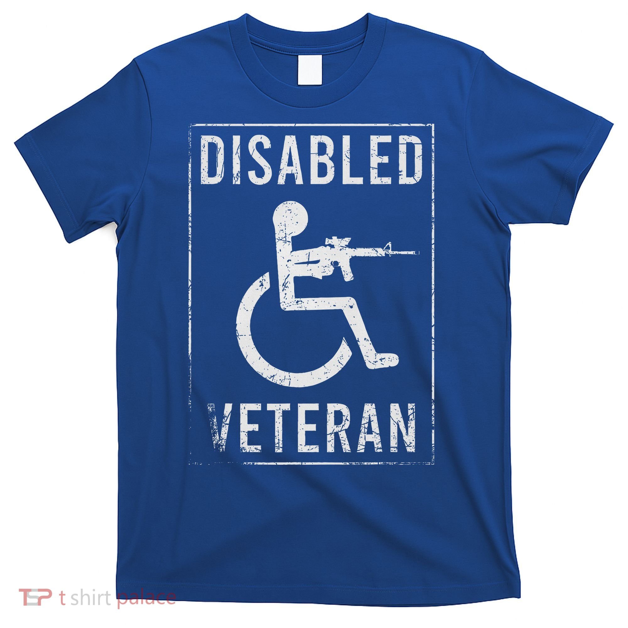 Disabled Veteran Dad Grandpa T-Shirt