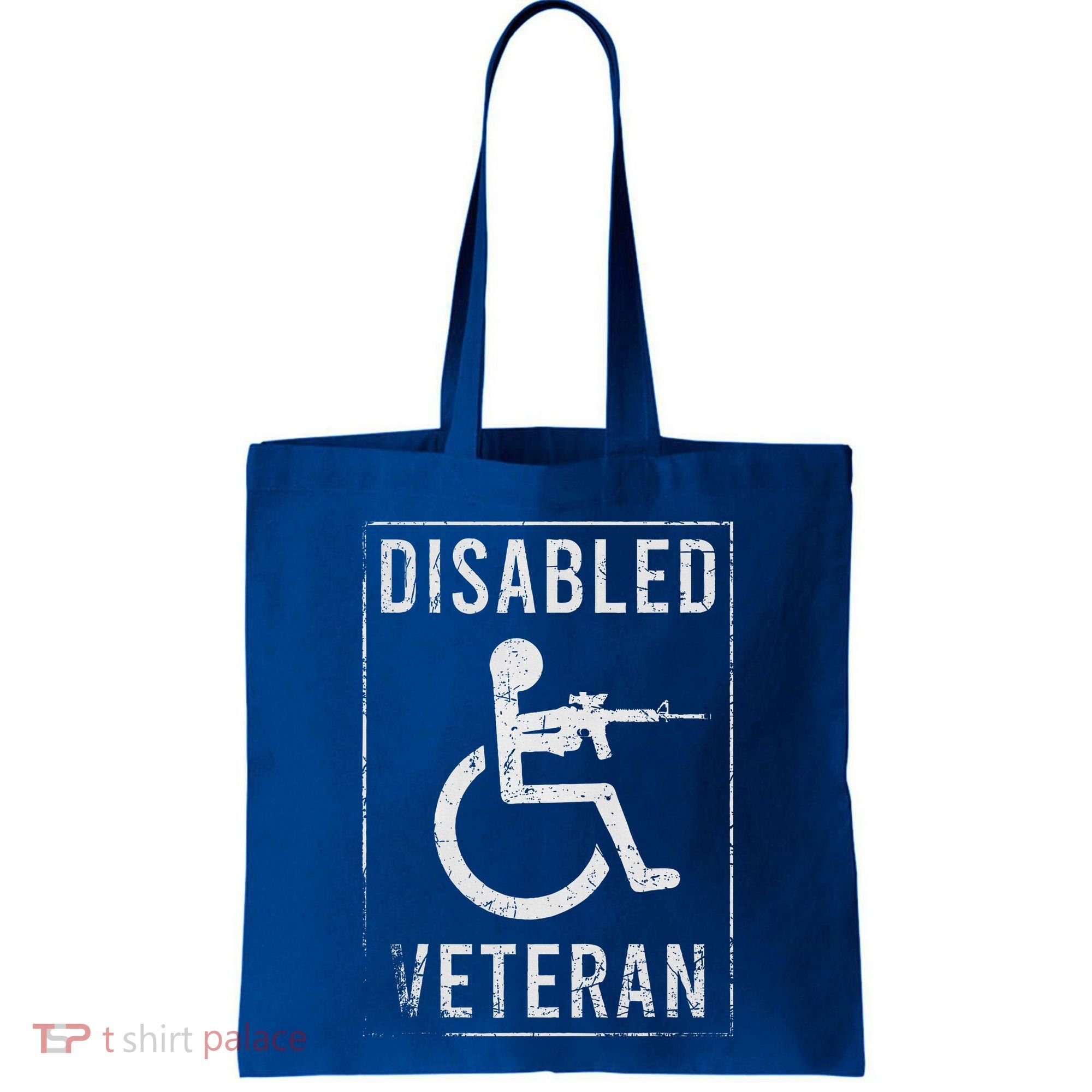 Disabled Veteran Dad Grandpa Tote Bag