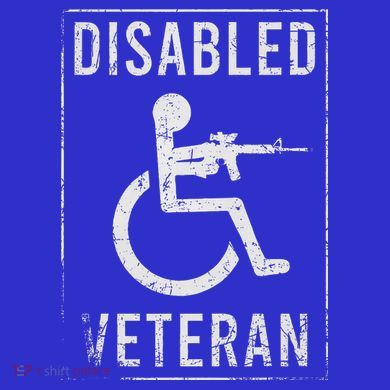 Disabled Veteran Dad Grandpa Tote Bag