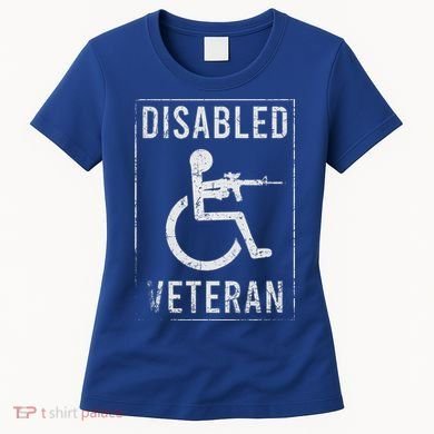 Disabled Veteran Dad Grandpa Women's T-Shirt